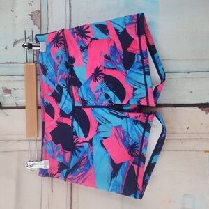 Born Primitive Double Take Booty Shorts in pink palm